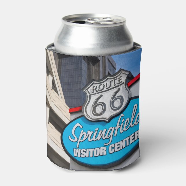 Welcome To Springfield Can Cooler (Can Front)
