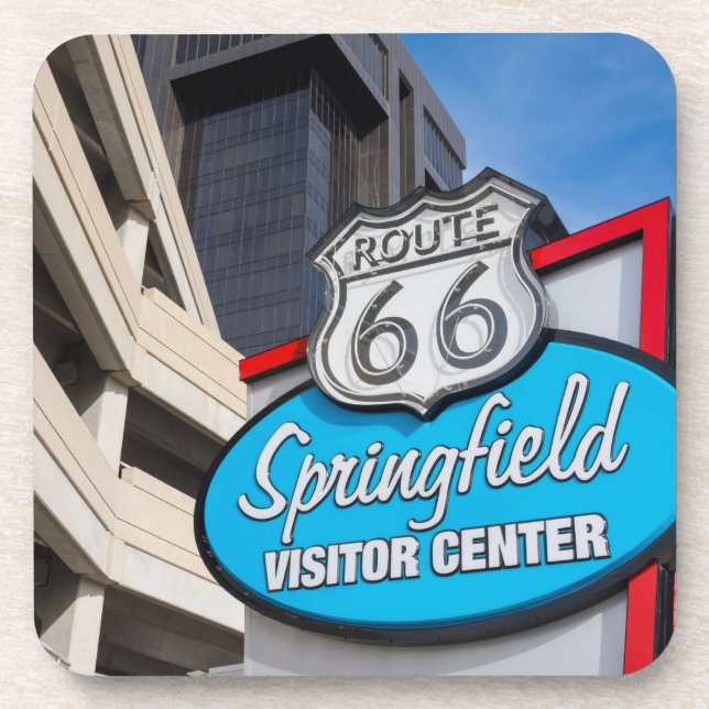 Welcome To Springfield Coaster (Front)