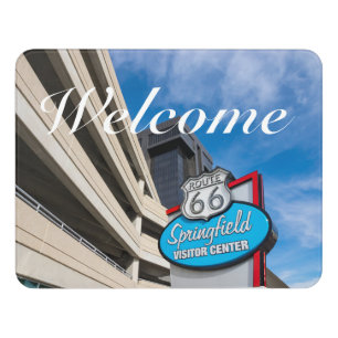 Welcome To Springfield MO Welcome Door Sign