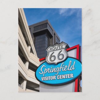 Welcome To Springfield Postcard