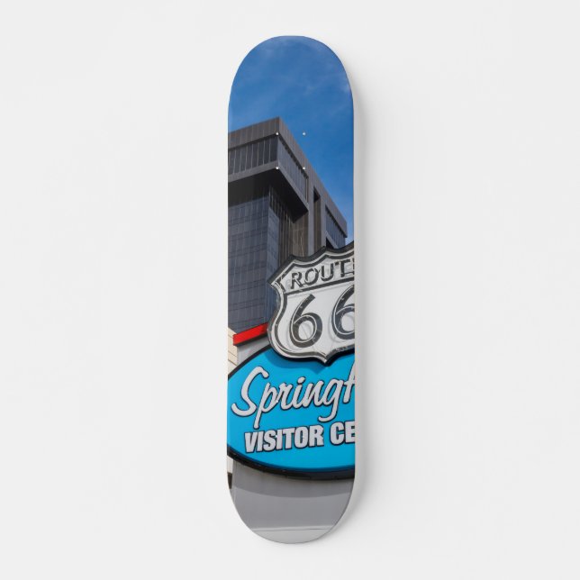 Welcome To Springfield Skateboard Deck (Front)