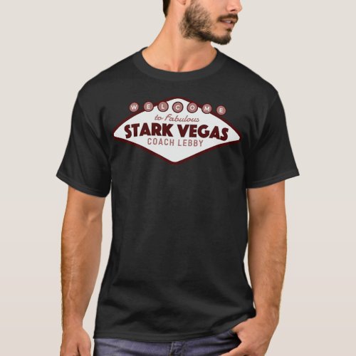 Welcome to Stark Vegas Mississippi Maroon T_Shirt