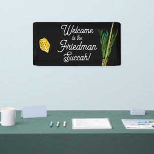Welcome to Succah Lulav Banner - Personalized