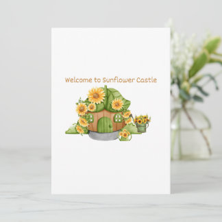 Welcome to Sunflower Castle on a  Invitation