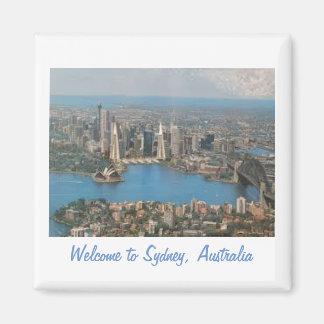 Welcome to Sydney, Australia fridge magnet