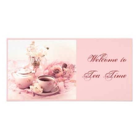 Welcome To Tea Time... Card