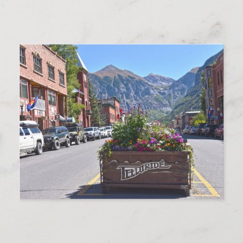 Welcome to Telluride Colorado Postcard