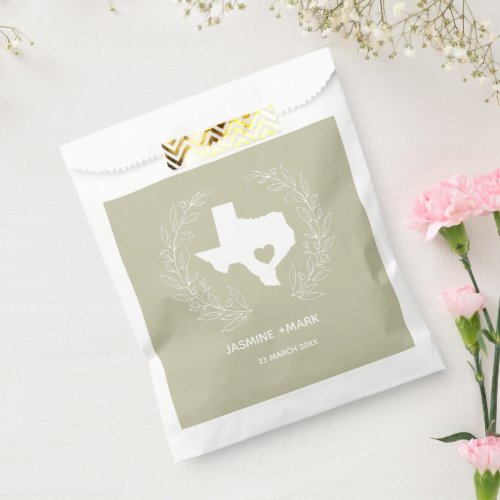 Welcome to Texas party favors     Favor Bag