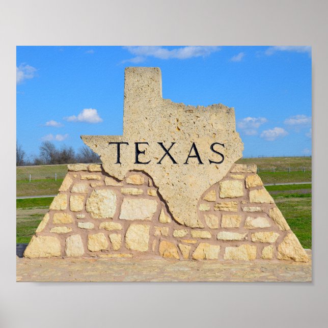 Welcome to Texas Poster (Front)