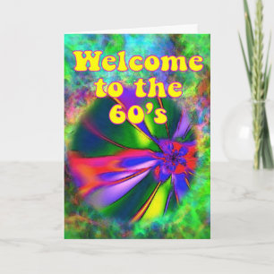 Welcome to the 60's card