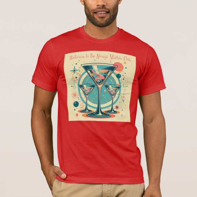 Welcome To The Atomic Martini Club Triple Play T-Shirt (Front)
