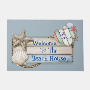 Welcome To The Beach House Doormat