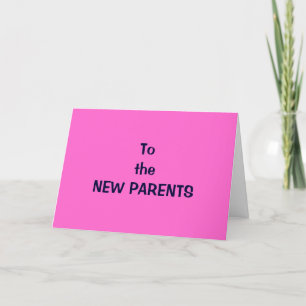 WELCOME TO THE "CHANGING WOLRD" BABY CARD