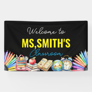 Welcome to the Classroom Back to School Banner