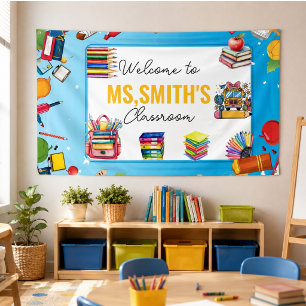 Welcome to the Classroom Back to School Banner