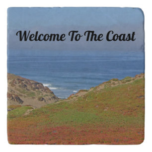 Welcome To The Coast Pacific Beach House Guest Trivet