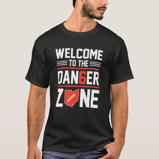 Welcome To The Danger Zone T-Shirt (Front)