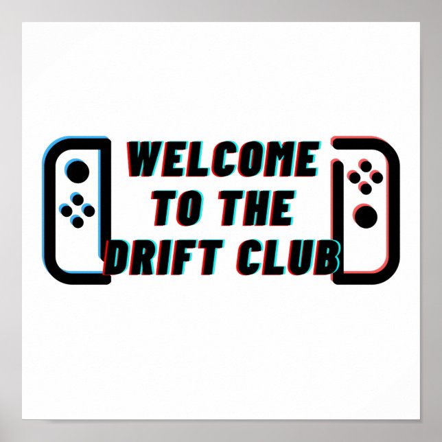 Welcome To The Drift Club Poster (Front)