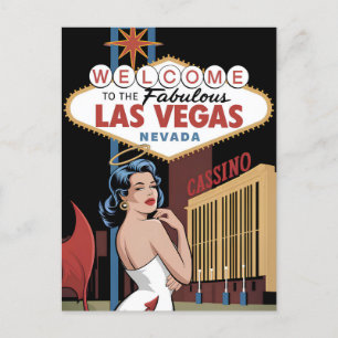 Welcome to the fabulous Las Vegas Nevada Postcard