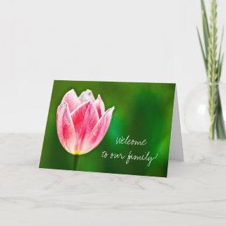 Welcome to the Family Card