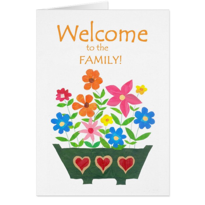 to the Family Card Flower Power