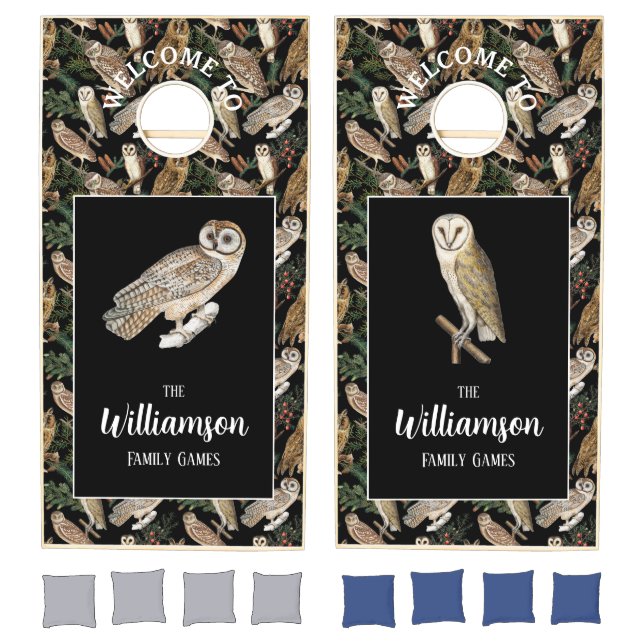 Welcome to the family games - Owl  (Set)