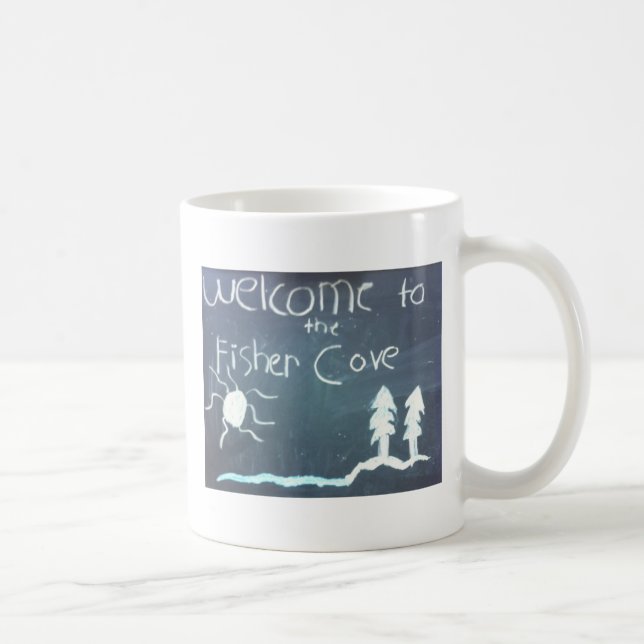 Welcome to the Fisher Cove Coffee Mug (Right)