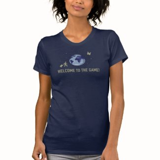 Welcome to the Game (on dark blue) T-Shirt