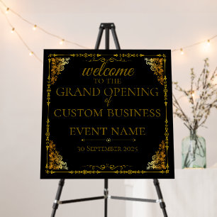 Welcome to the Grand Opening   Custom Square Foam Board