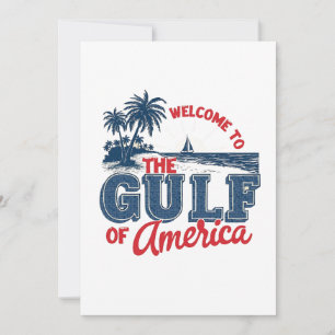 Welcome to the Gulf of America Immigrant Mexican Invitation