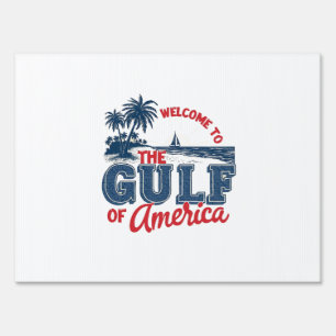 Welcome to the Gulf of America Immigrant Mexican Sign