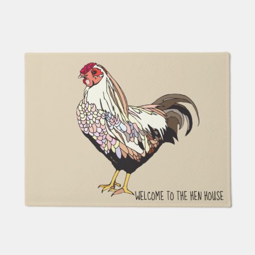 WELCOME TO THE HEN HOUSE DOORMAT