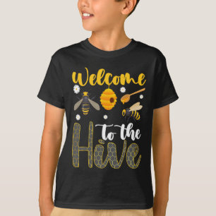 Welcome To The Hive Bee Teacher Back To School  T-Shirt