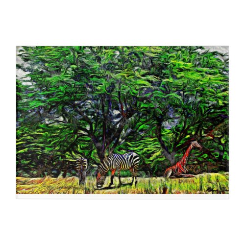 Welcome to The Jungle  Acrylic Print