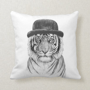 Welcome to the jungle throw pillow