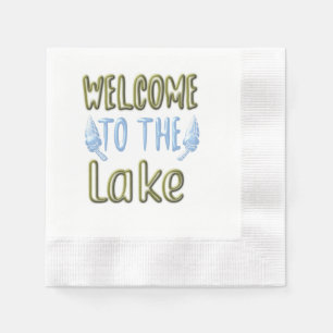 Welcome to the Lake Napkins