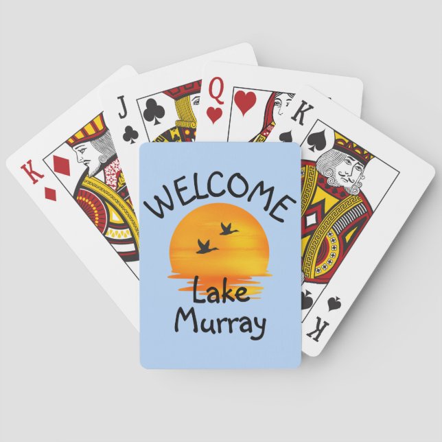 Welcome to the Lake Poker Cards (Back)
