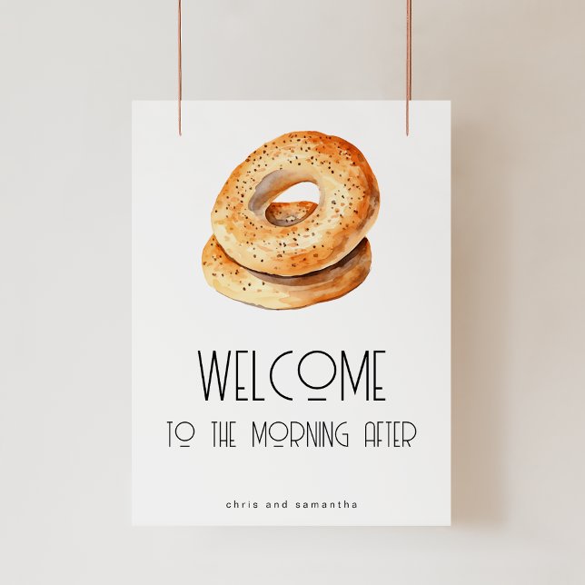 Welcome to The Morning After Poster Sign (Creator Uploaded)