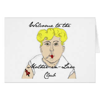 Welcome to the Mother in Law Club Cards