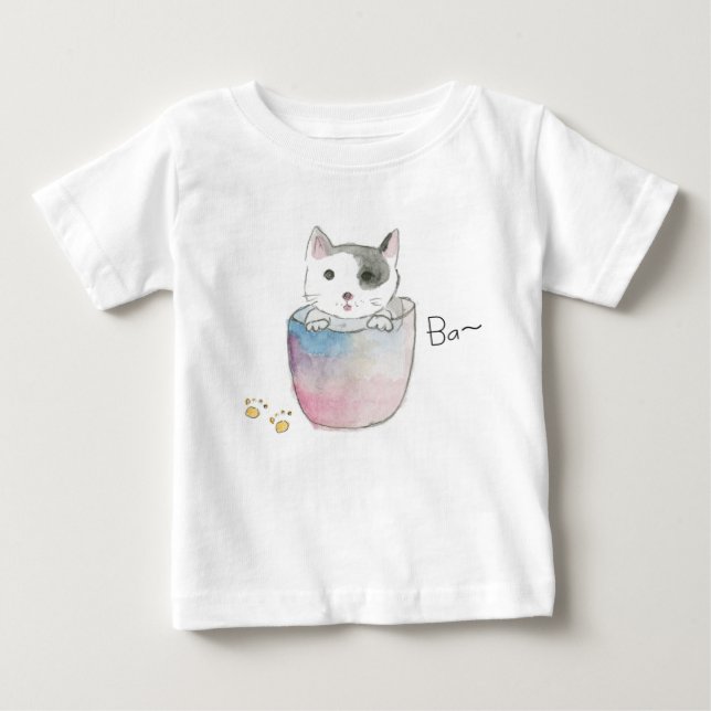 Welcome to the Naughty Cat Baby T-Shirt (Front)