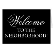 Welcome To The Neighborhood! (Front Horizontal)