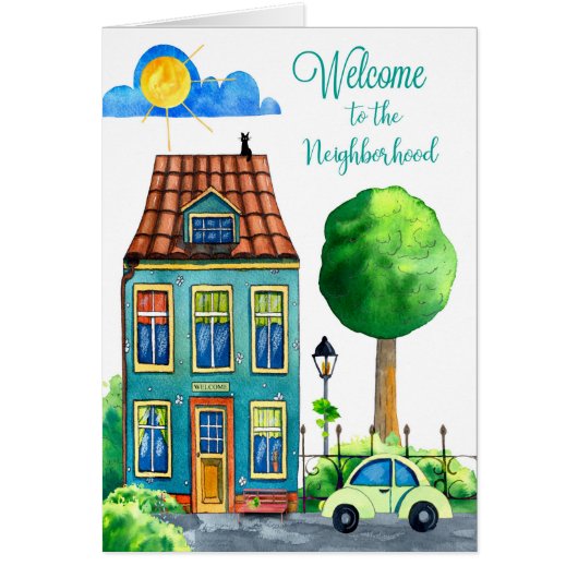 Welcome to the Neighborhood Cards (Front)