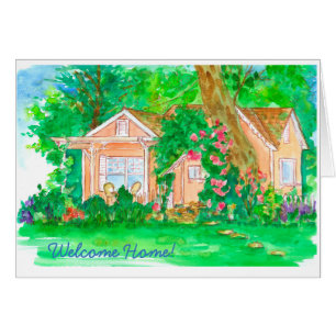 Welcome To The Neighborhood House Home Cards
