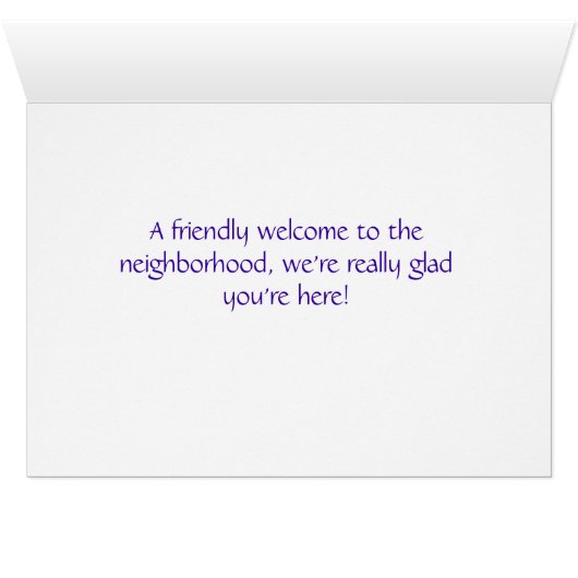 Welcome to the Neighborhood Red Bird House (Inside Horizontal (Bottom))