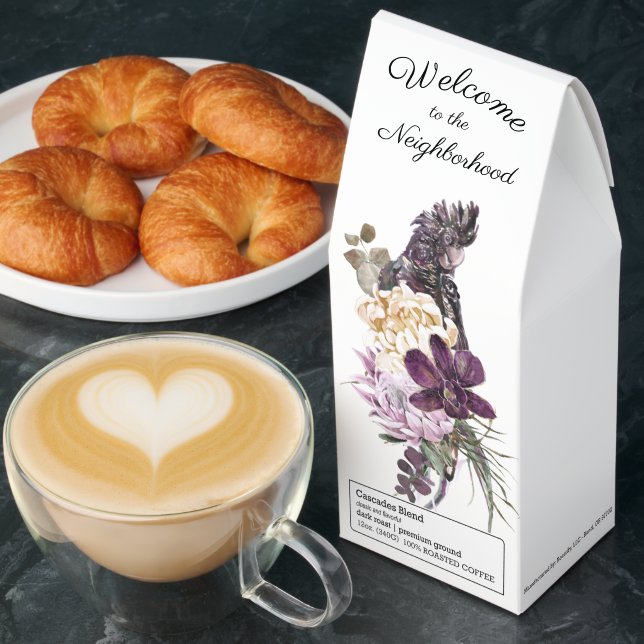 Welcome to the Neighborhood Tropical Parrot Floral Roasted Coffee (Breakfast)