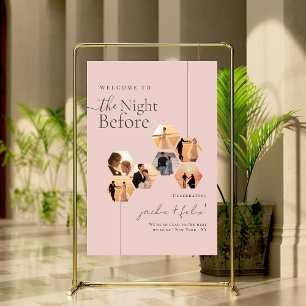 Welcome To The Night Before Rehearsal Dinner Foam Board