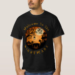Welcome to the Nightmare Halloween Pumpkin Custom T-Shirt