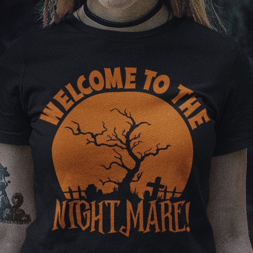 Welcome To The Nightmare Halloween  T_Shirt