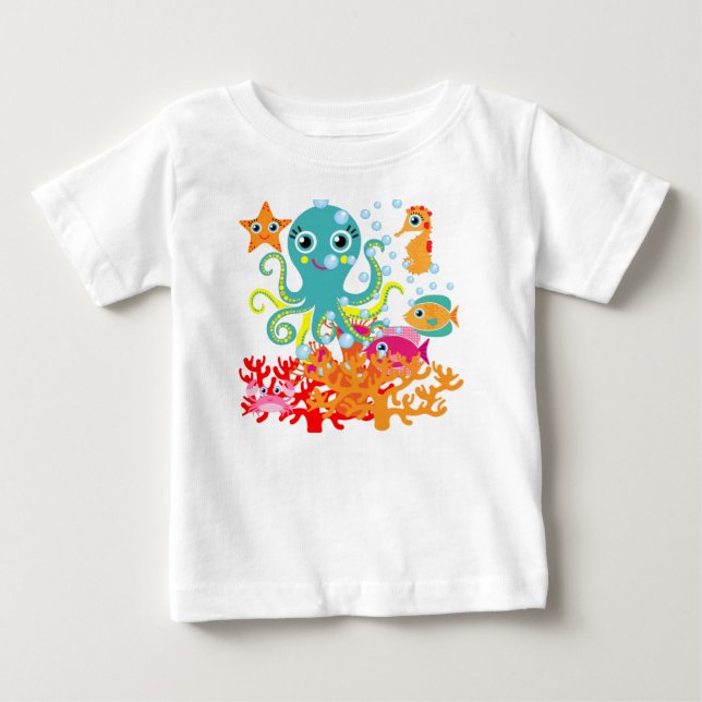 Welcome to the Ocean Baby T-Shirt (Front)