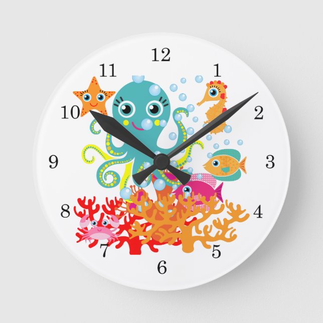 Welcome to the Ocean Round Clock (Front)